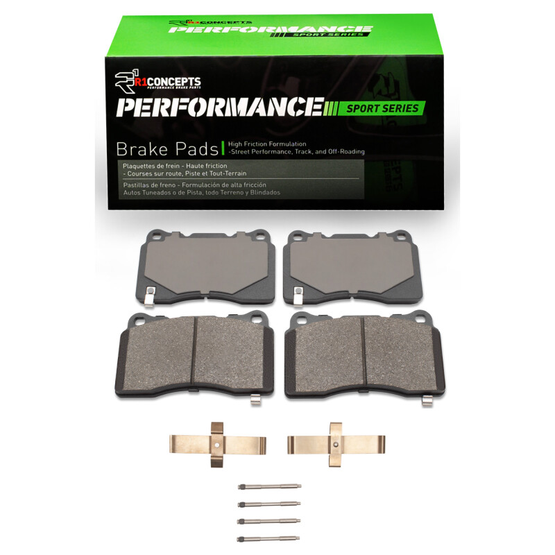 Acura TL Brake Pads - Front - R1 Concepts - R1 Performance Sport - `04-`08